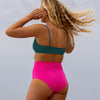 Pool Days Top - Deep End + Hi Tide Bottom - Hot (Size M)