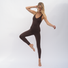 Plunge Playsuit - Cold Brew (Size S)